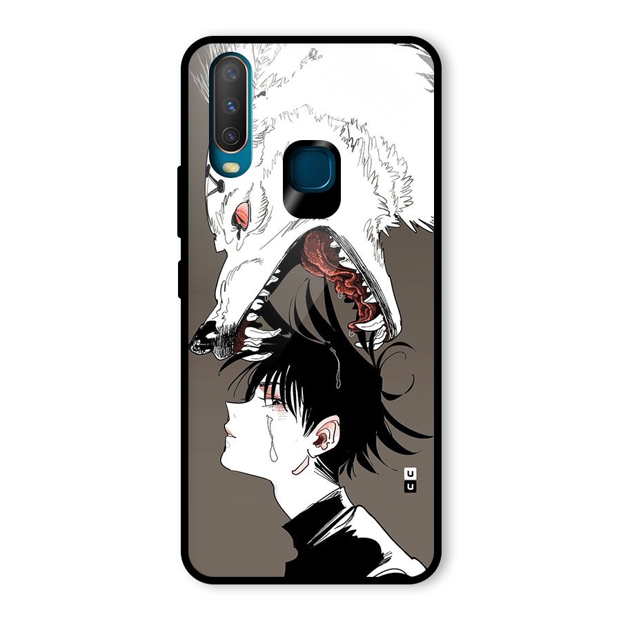 Fushiguro Demon Dog Glass Back Case for Vivo Y15