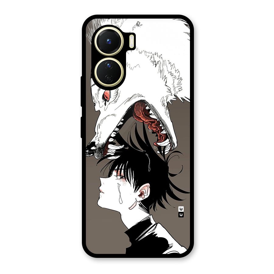 Fushiguro Demon Dog Glass Back Case for Vivo Y56
