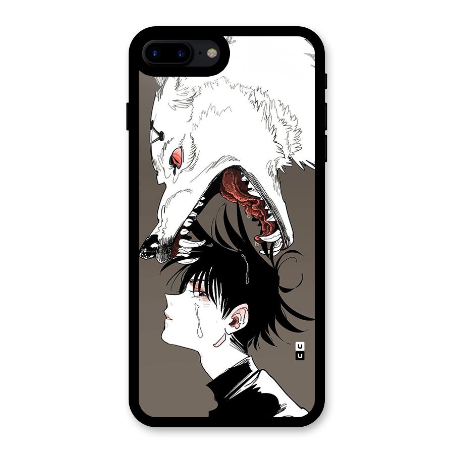 Fushiguro Demon Dog Glass Back Case for iPhone 7 Plus