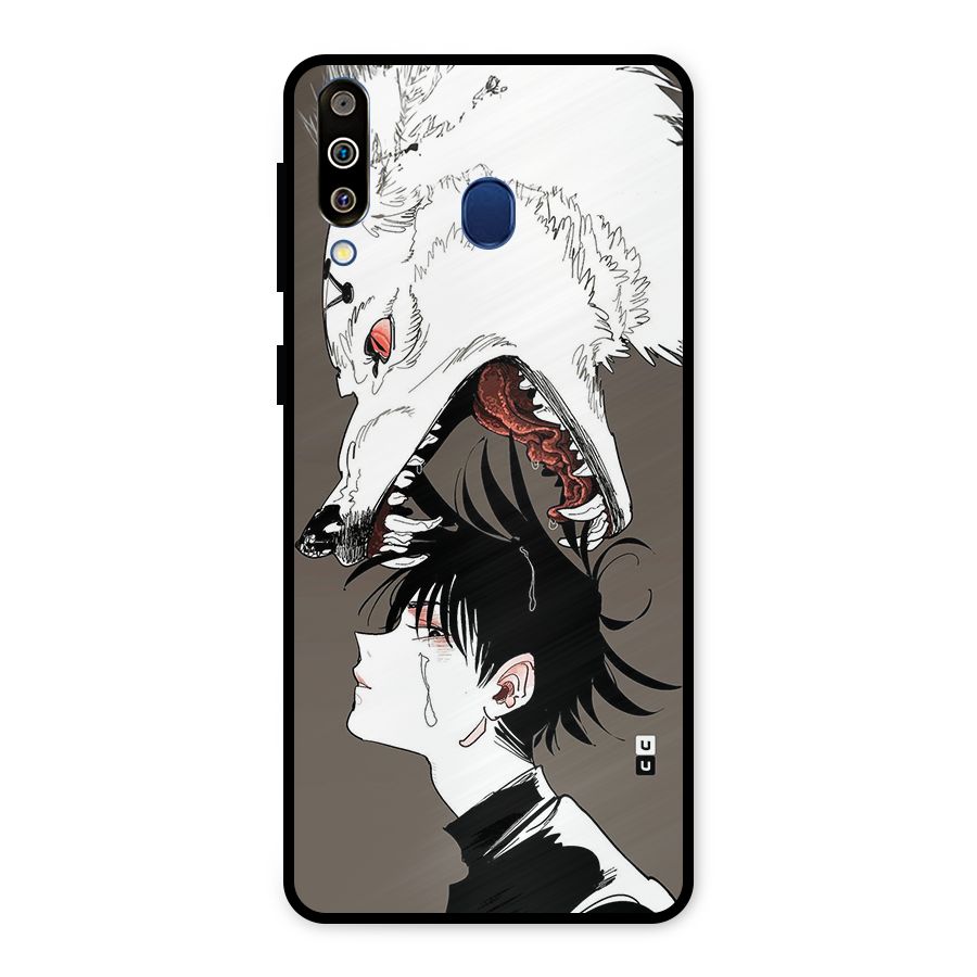 Fushiguro Demon Dog Metal Back Case for Galaxy M30