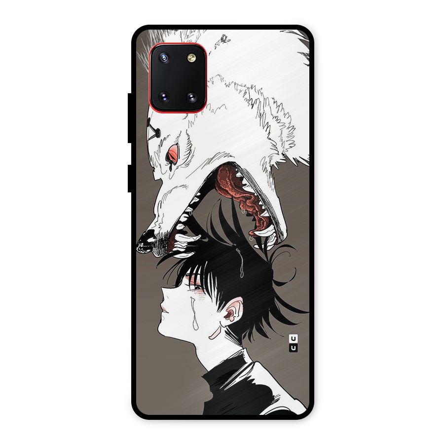 Fushiguro Demon Dog Metal Back Case for Galaxy Note 10 Lite