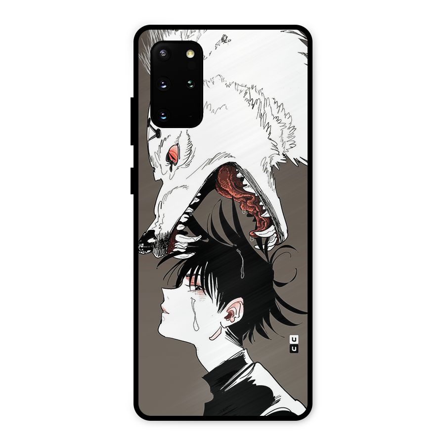 Fushiguro Demon Dog Metal Back Case for Galaxy S20 Plus