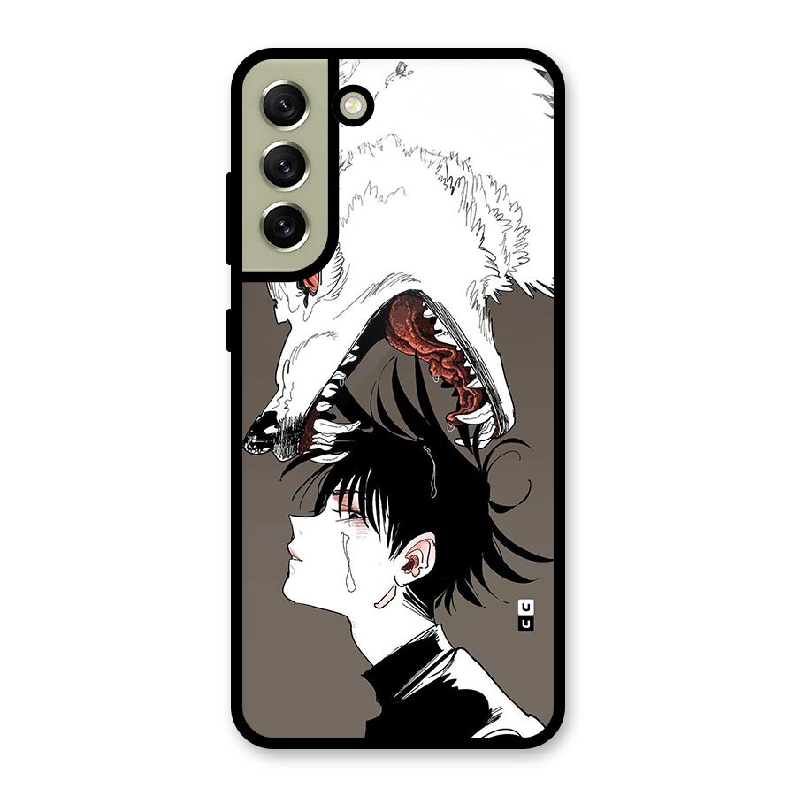 Fushiguro Demon Dog Metal Back Case for Galaxy S21 FE 5G (2023)