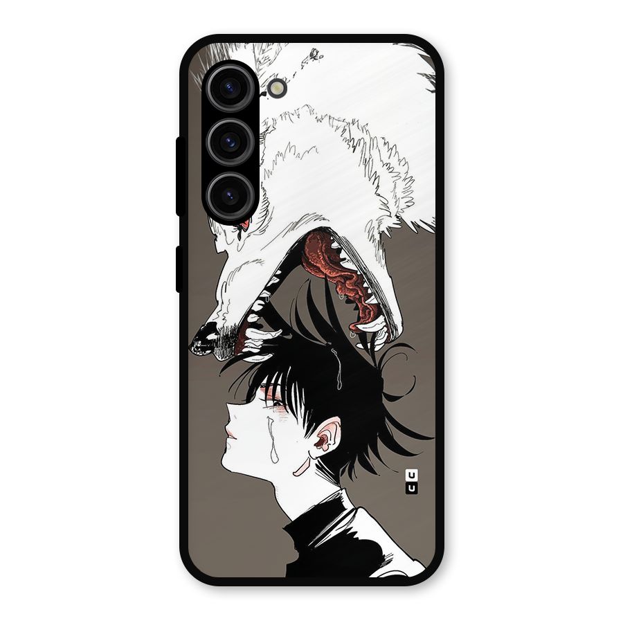 Fushiguro Demon Dog Metal Back Case for Galaxy S23