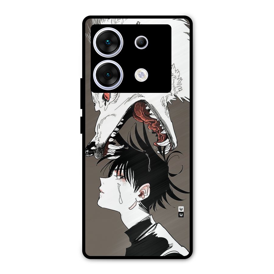 Fushiguro Demon Dog Metal Back Case for Infinix Zero 30 5G