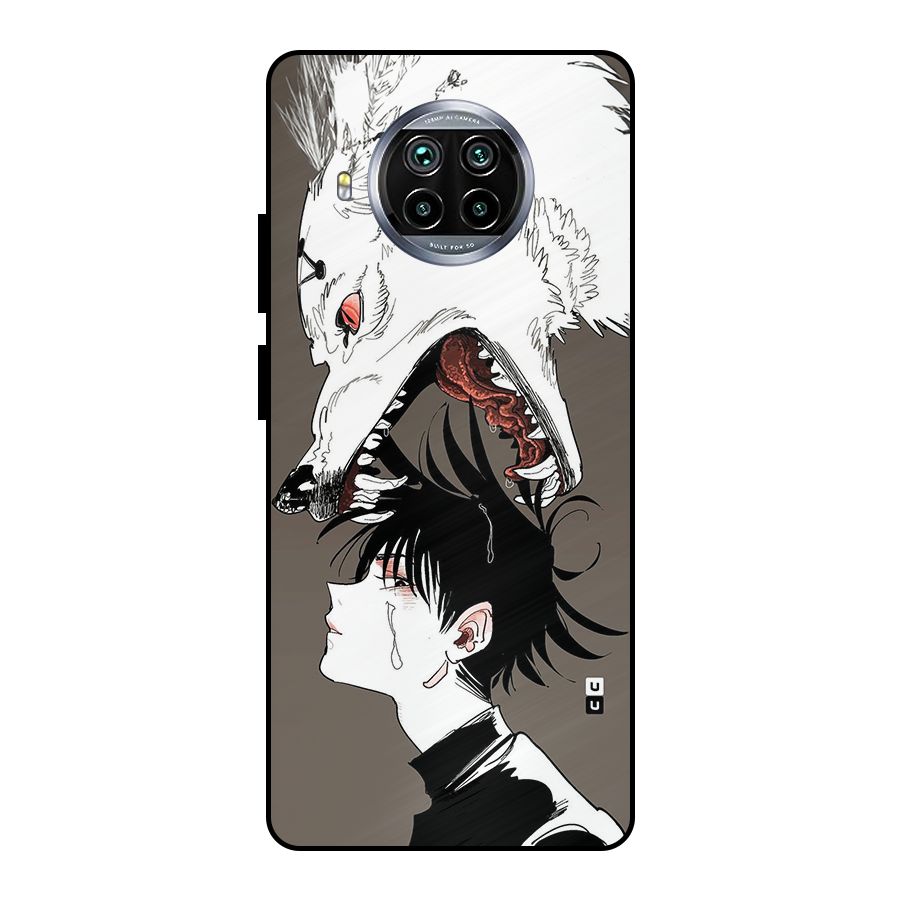 Fushiguro Demon Dog Metal Back Case for Mi 10i