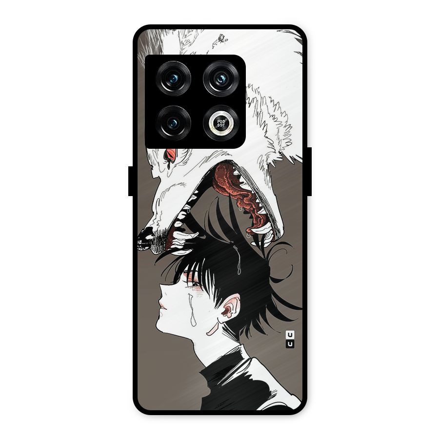 Fushiguro Demon Dog Metal Back Case for OnePlus 10 Pro 5G