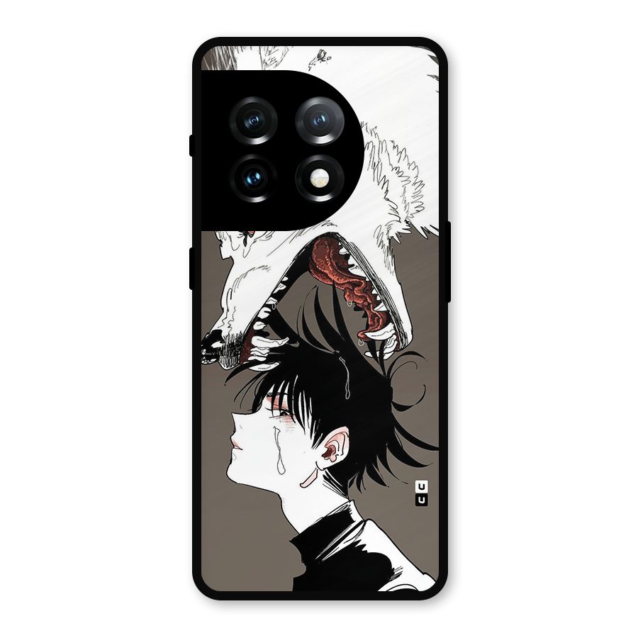 Fushiguro Demon Dog Metal Back Case for OnePlus 11