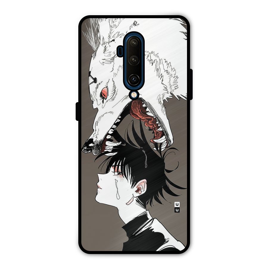 Fushiguro Demon Dog Metal Back Case for OnePlus 7T Pro