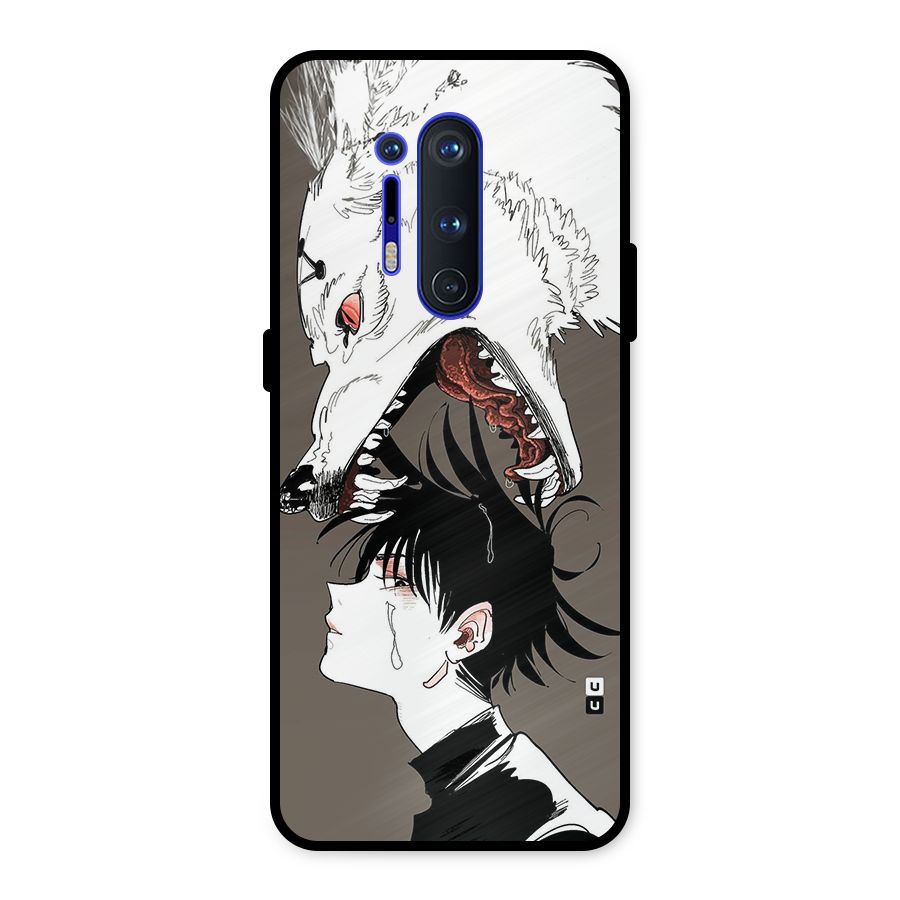 Fushiguro Demon Dog Metal Back Case for OnePlus 8 Pro