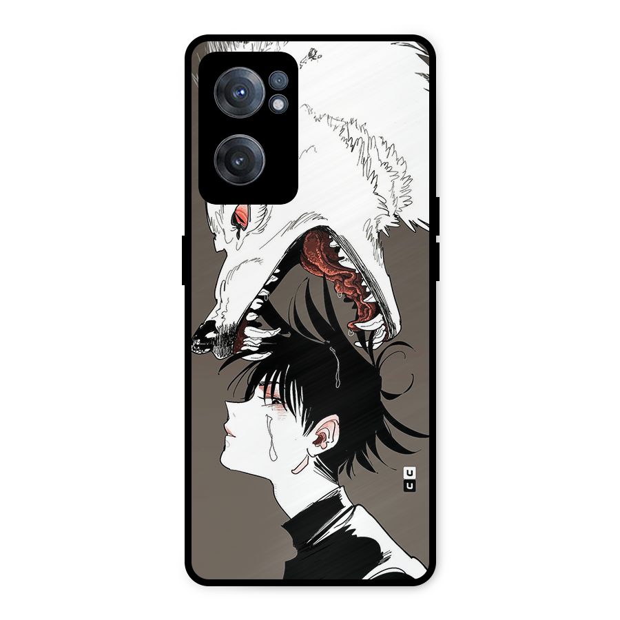 Fushiguro Demon Dog Metal Back Case for OnePlus Nord CE 2 5G