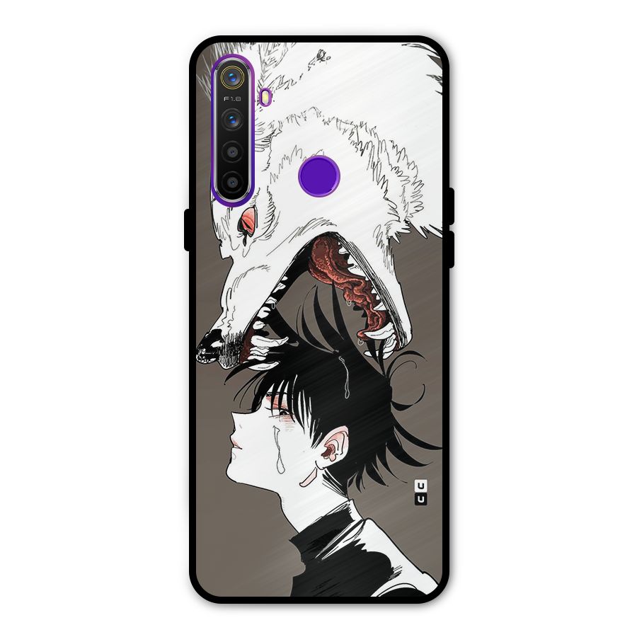 Fushiguro Demon Dog Metal Back Case for Realme 5