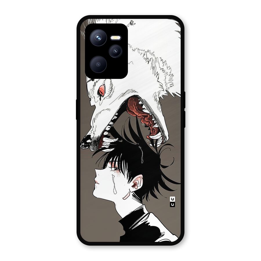 Fushiguro Demon Dog Metal Back Case for Realme C35