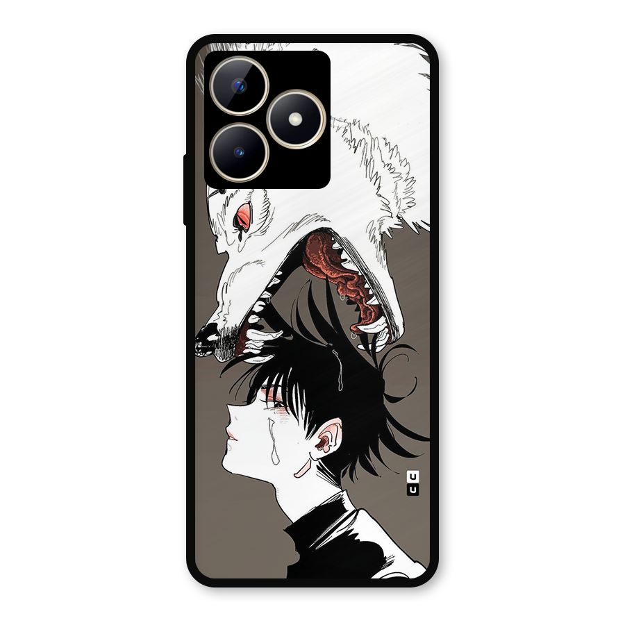 Fushiguro Demon Dog Metal Back Case for Realme C53