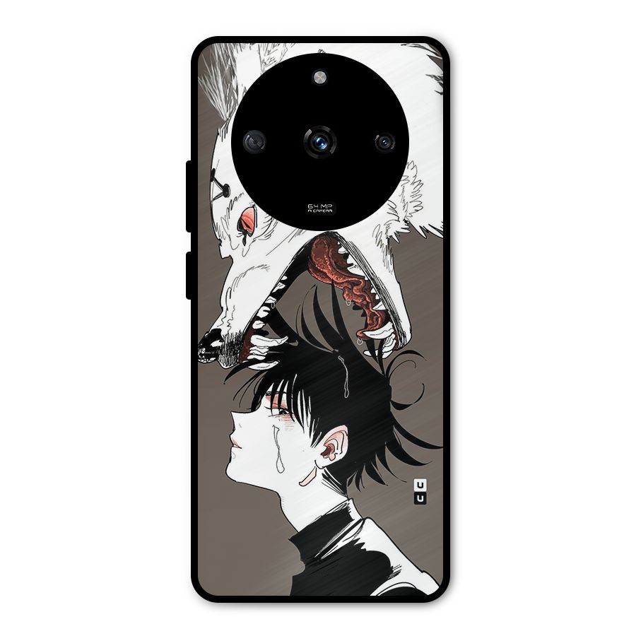 Fushiguro Demon Dog Metal Back Case for Realme Narzo 60 5G