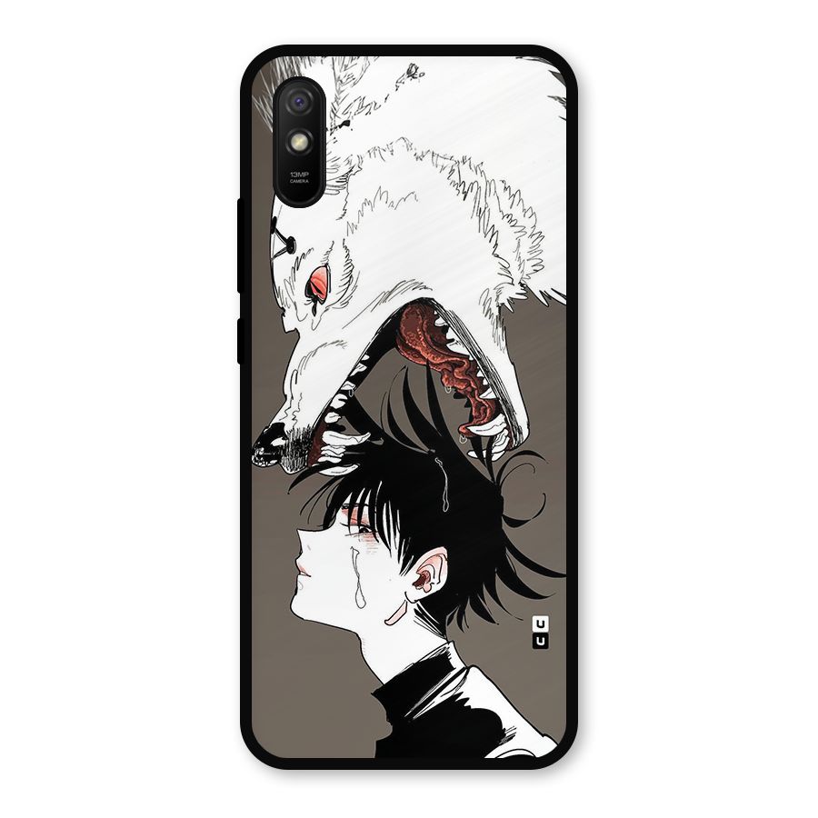 Fushiguro Demon Dog Metal Back Case for Redmi 9a