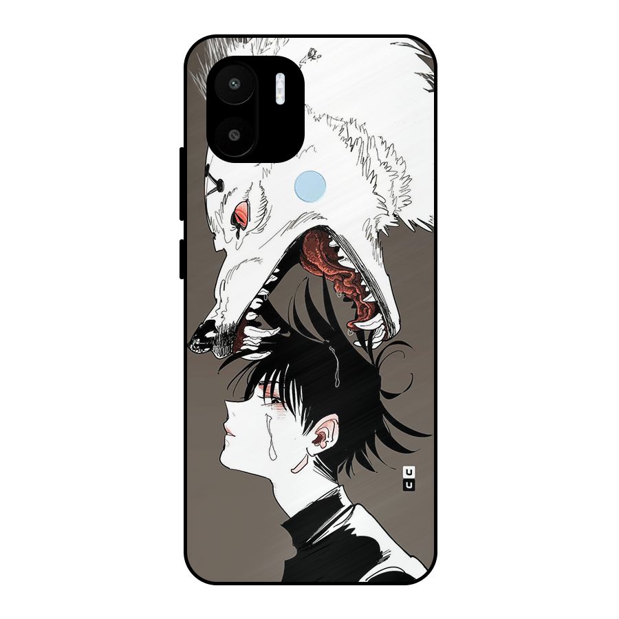 Fushiguro Demon Dog Metal Back Case for Redmi A1 Plus