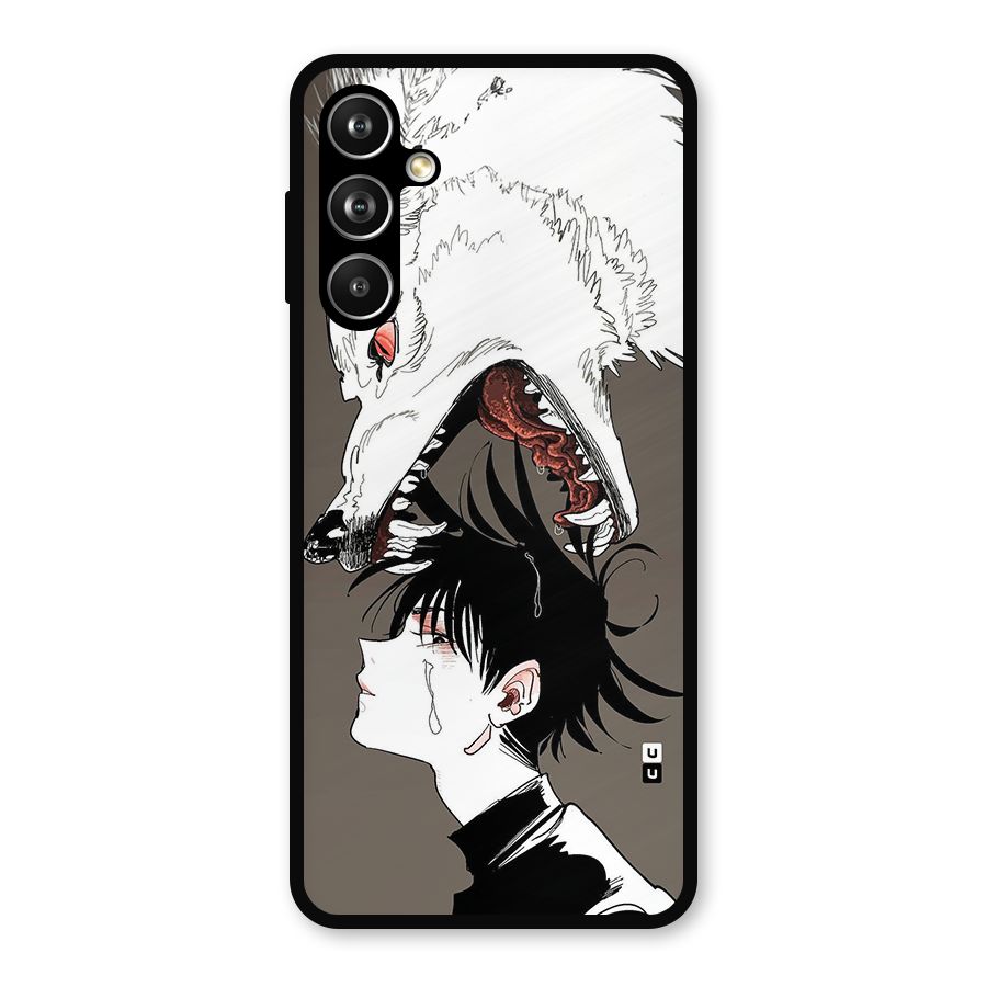 Fushiguro Demon Dog Metal Back Case for Samsung Galaxy M54
