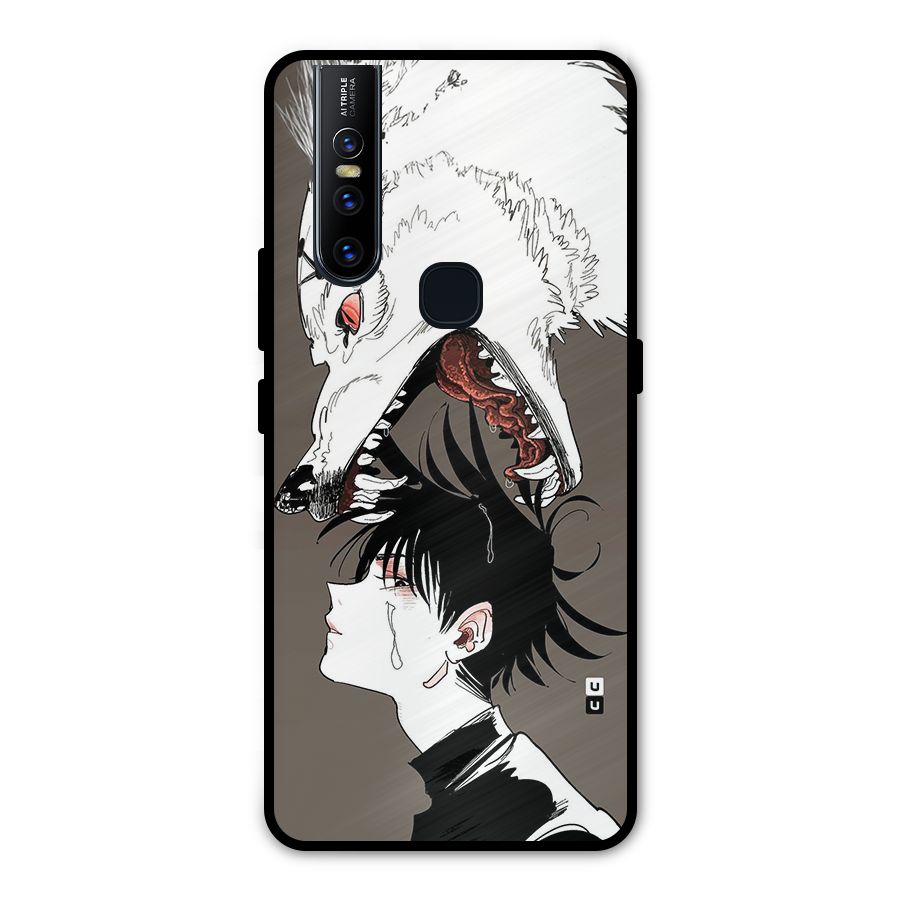 Fushiguro Demon Dog Metal Back Case for Vivo V15