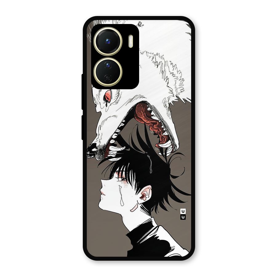 Fushiguro Demon Dog Metal Back Case for Vivo Y16