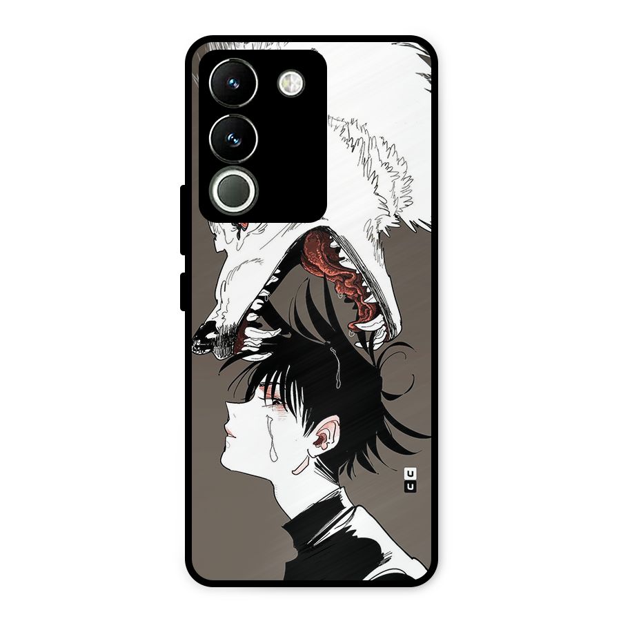 Fushiguro Demon Dog Metal Back Case for Vivo Y200