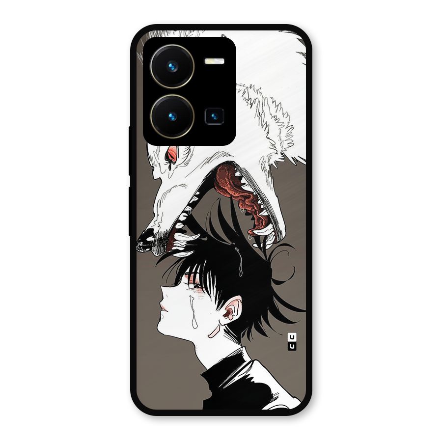 Fushiguro Demon Dog Metal Back Case for Vivo Y35