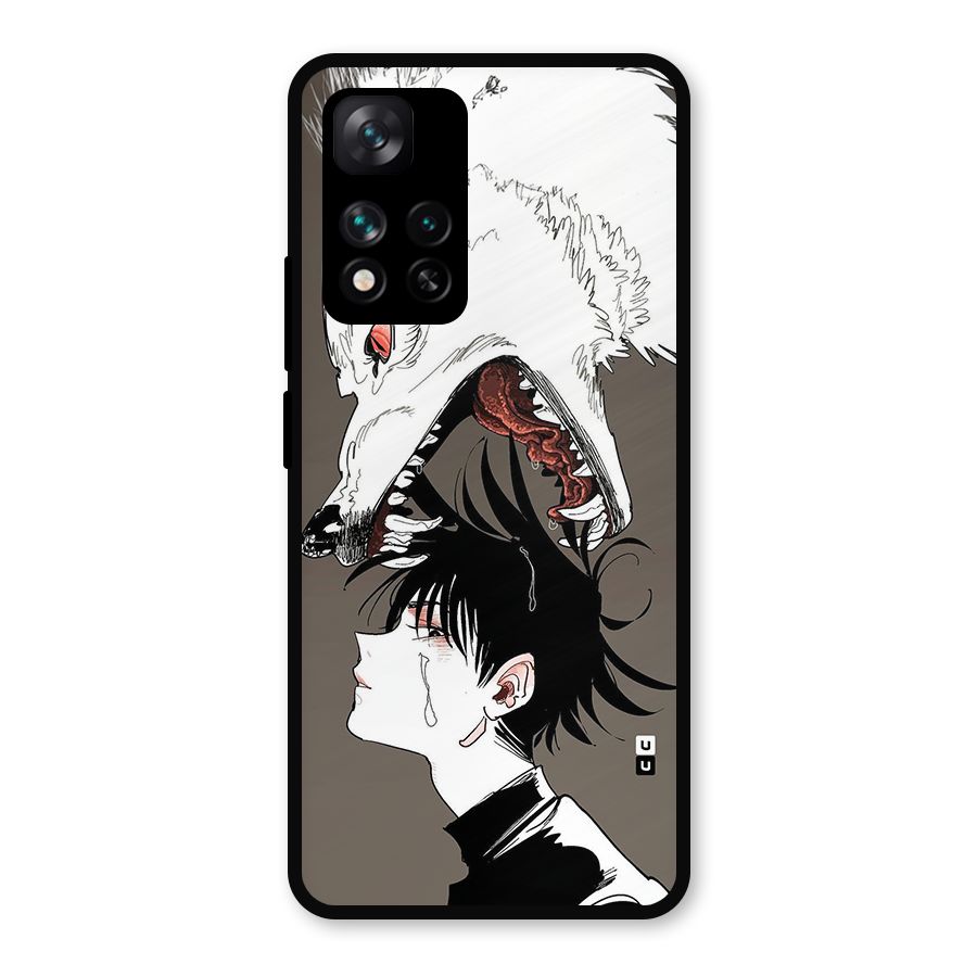 Fushiguro Demon Dog Metal Back Case for Xiaomi 11i Hypercharge 5G