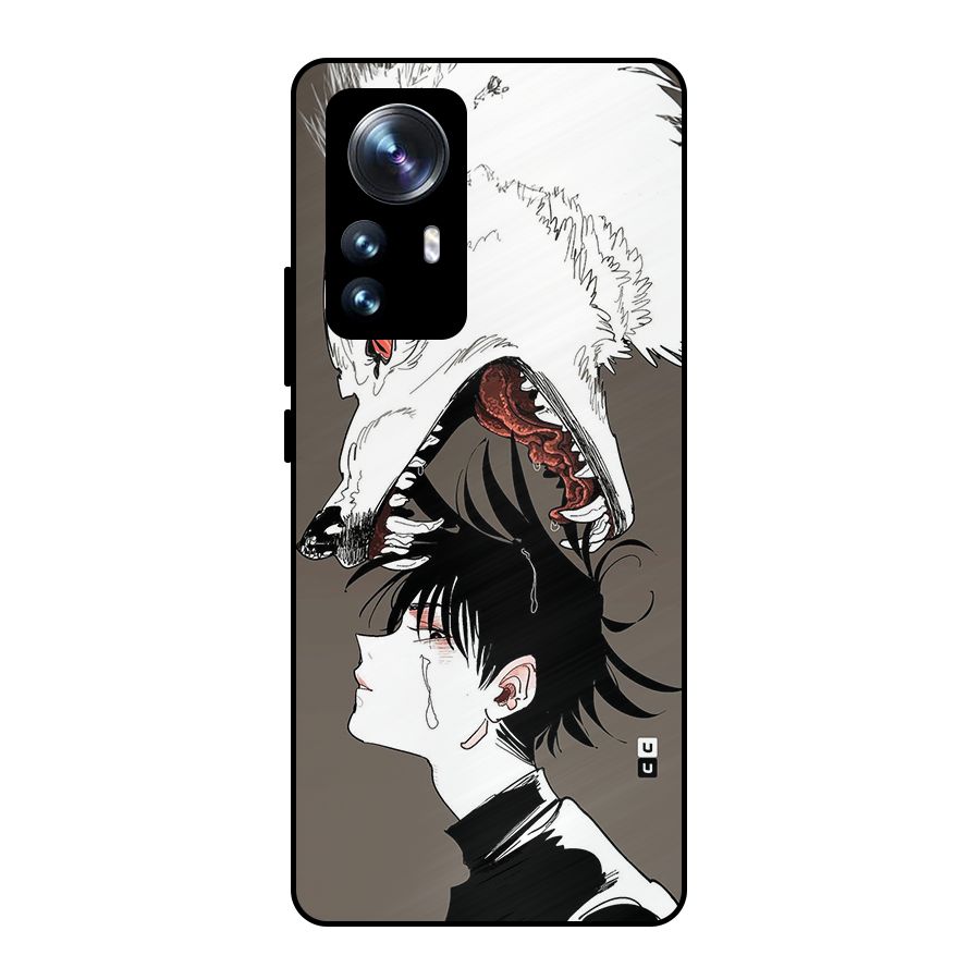Fushiguro Demon Dog Metal Back Case for Xiaomi 12 Pro