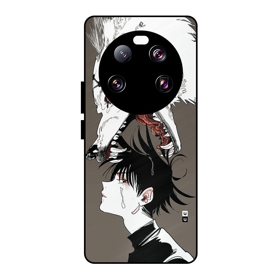 Fushiguro Demon Dog Metal Back Case for Xiaomi 13 Ultra
