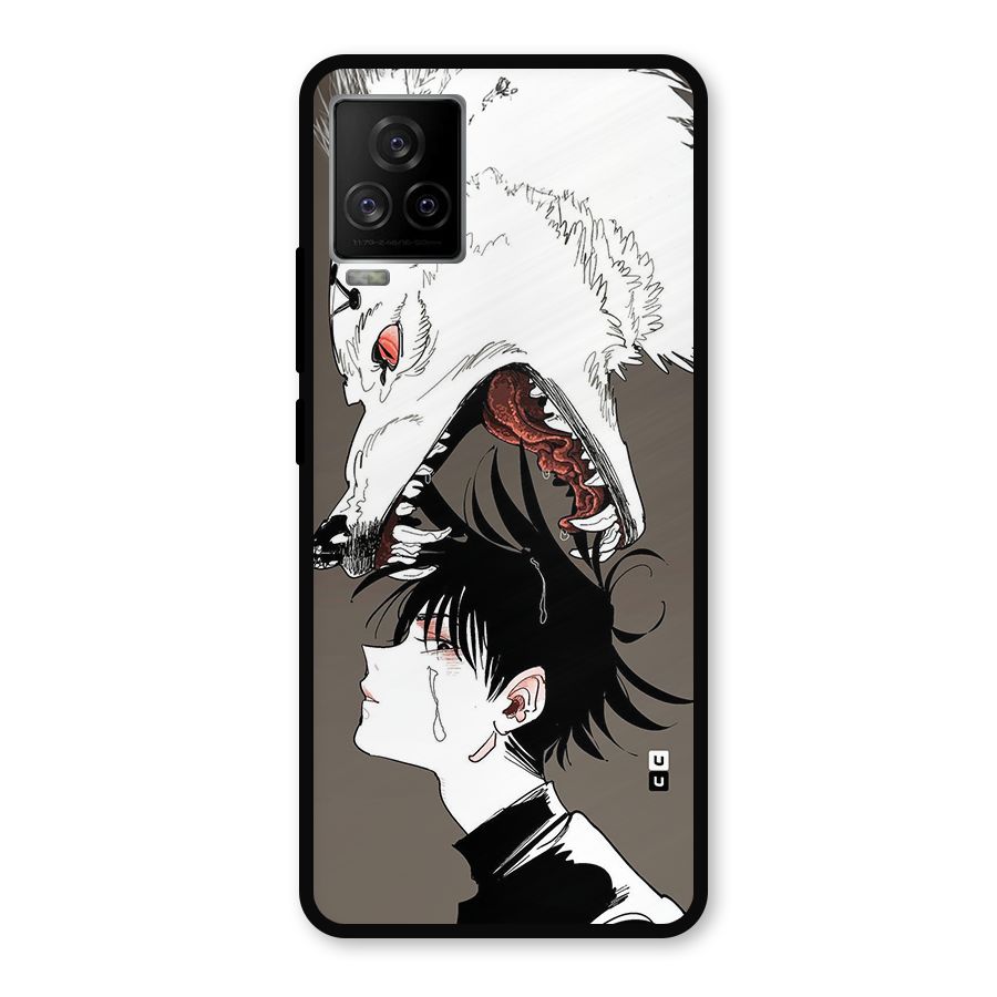 Fushiguro Demon Dog Metal Back Case for iQOO 7 Legend 5G