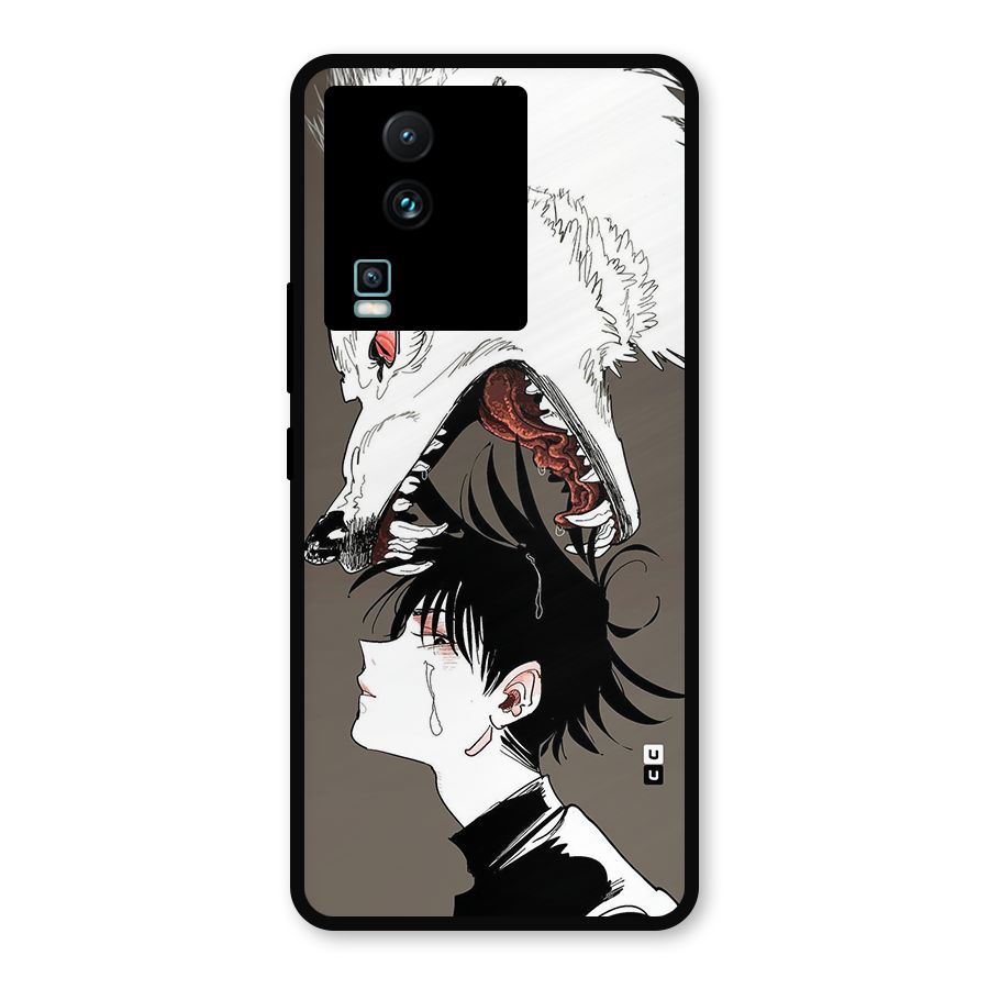 Fushiguro Demon Dog Metal Back Case for iQOO Neo 7 Pro