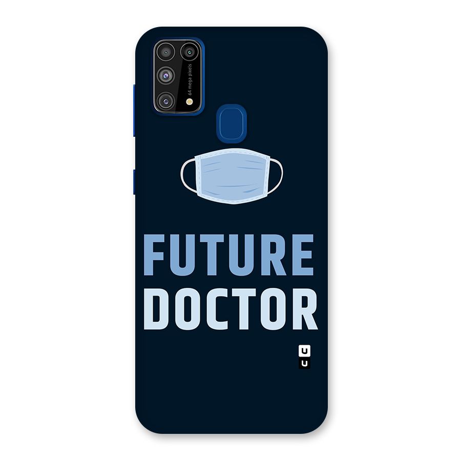 Future Doctor Glass Back Case for Galaxy F41