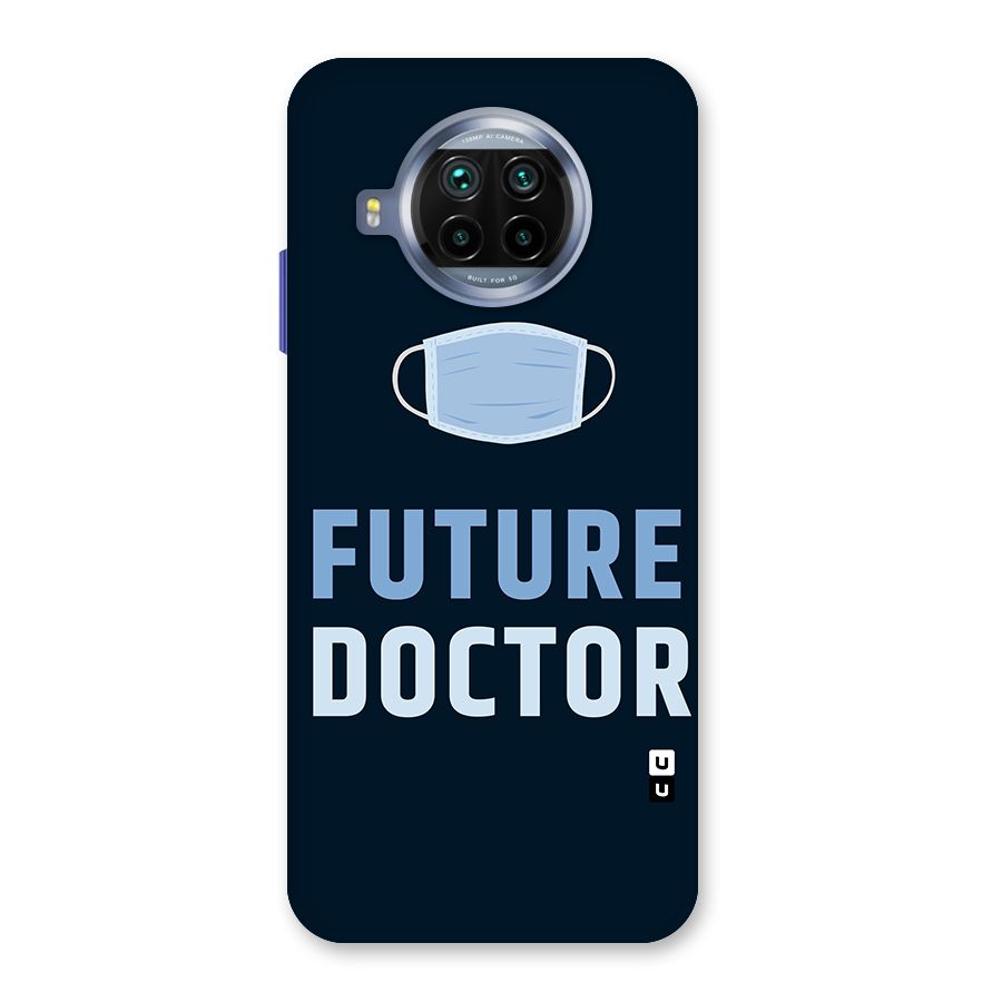 Future Doctor Glass Back Case for Mi 10i