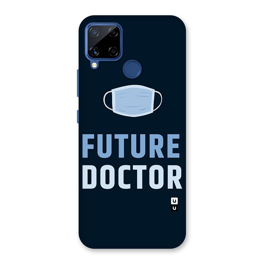 Future Doctor Glass Back Case for Realme Narzo 30A