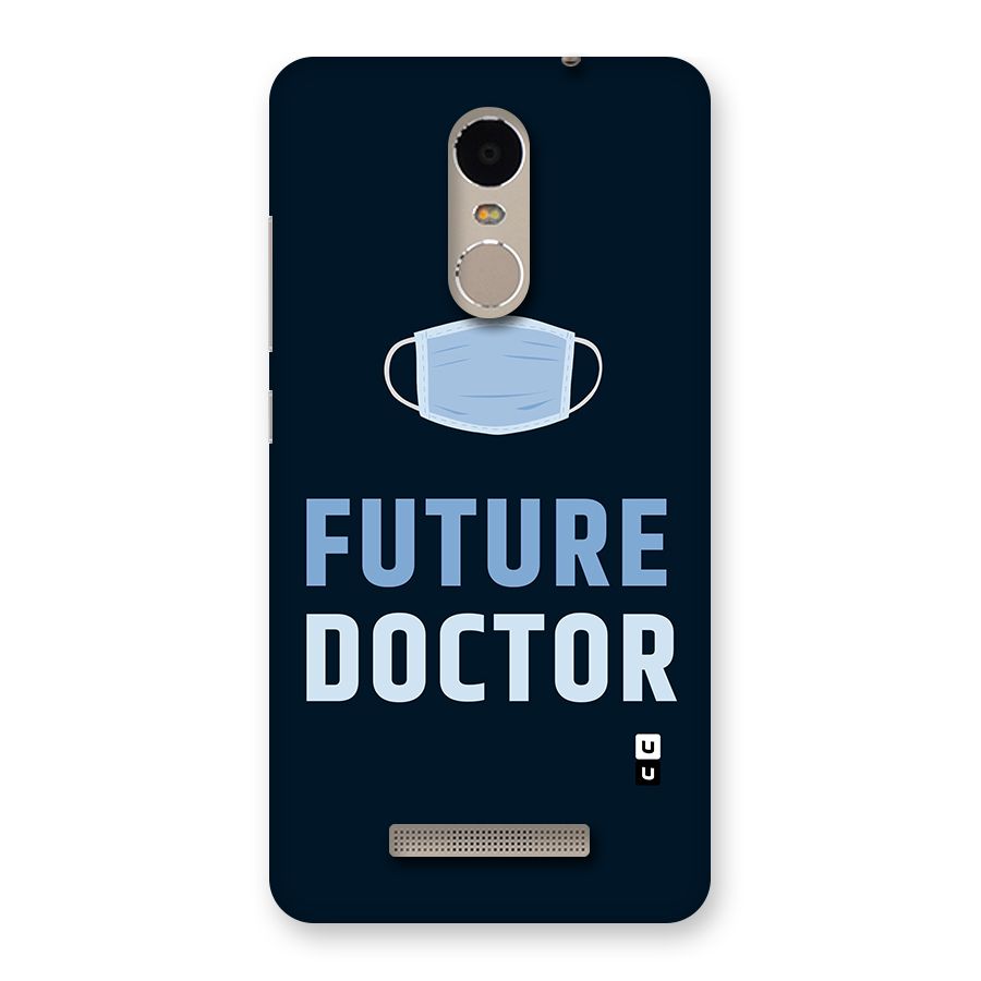 Future Doctor Back Case for Xiaomi Redmi Note 3