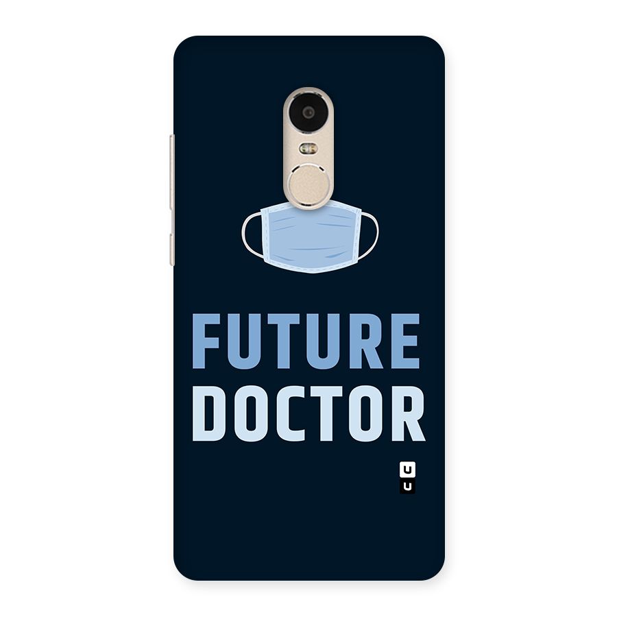 Future Doctor Back Case for Xiaomi Redmi Note 4
