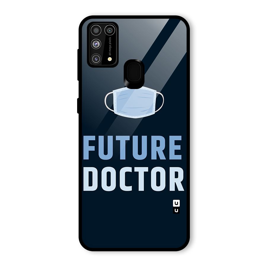 Future Doctor Glass Back Case for Galaxy F41