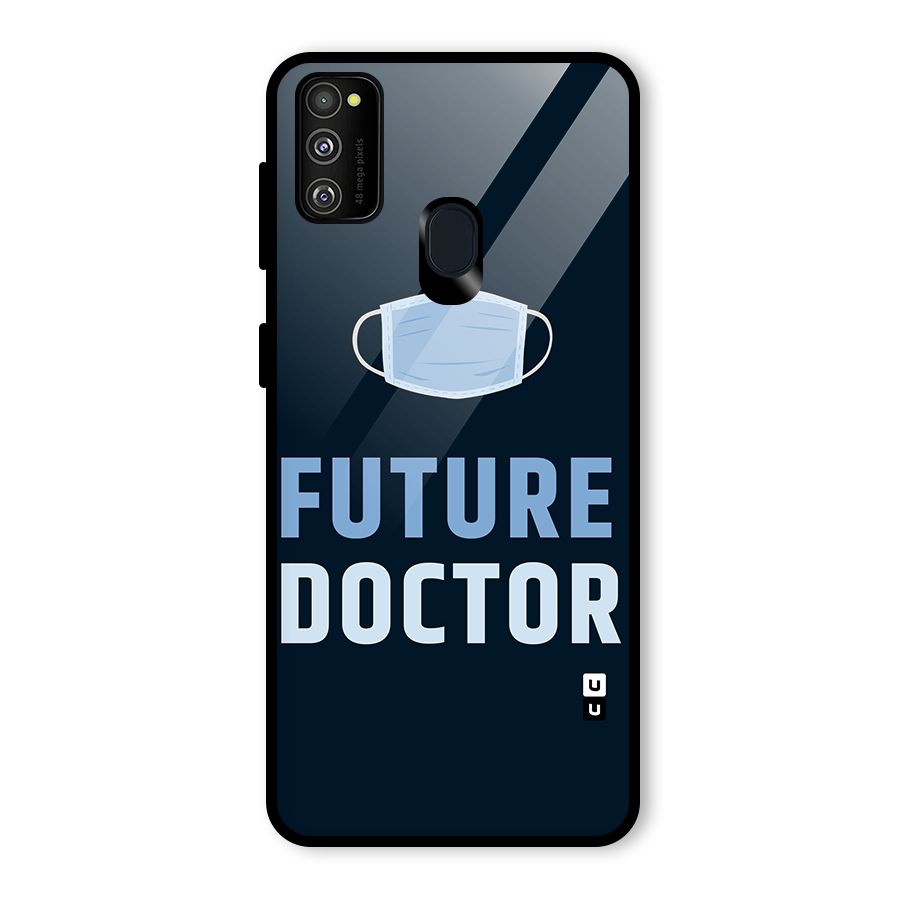 Future Doctor Glass Back Case for Galaxy M30s