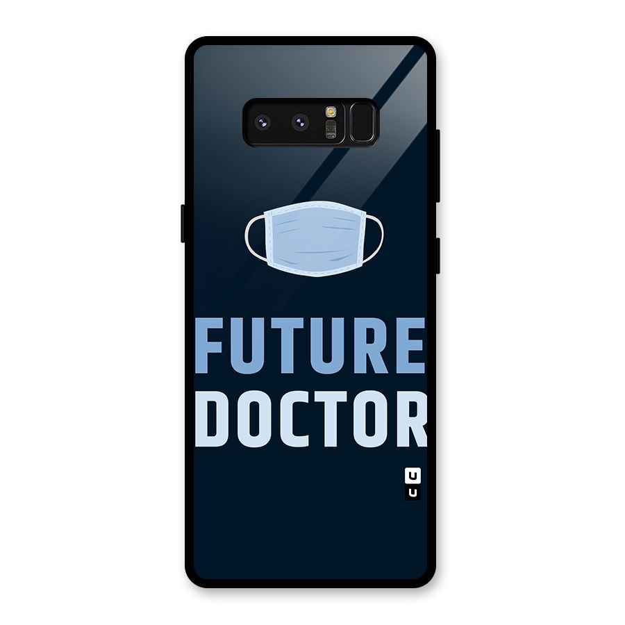 Future Doctor Glass Back Case for Galaxy Note 8