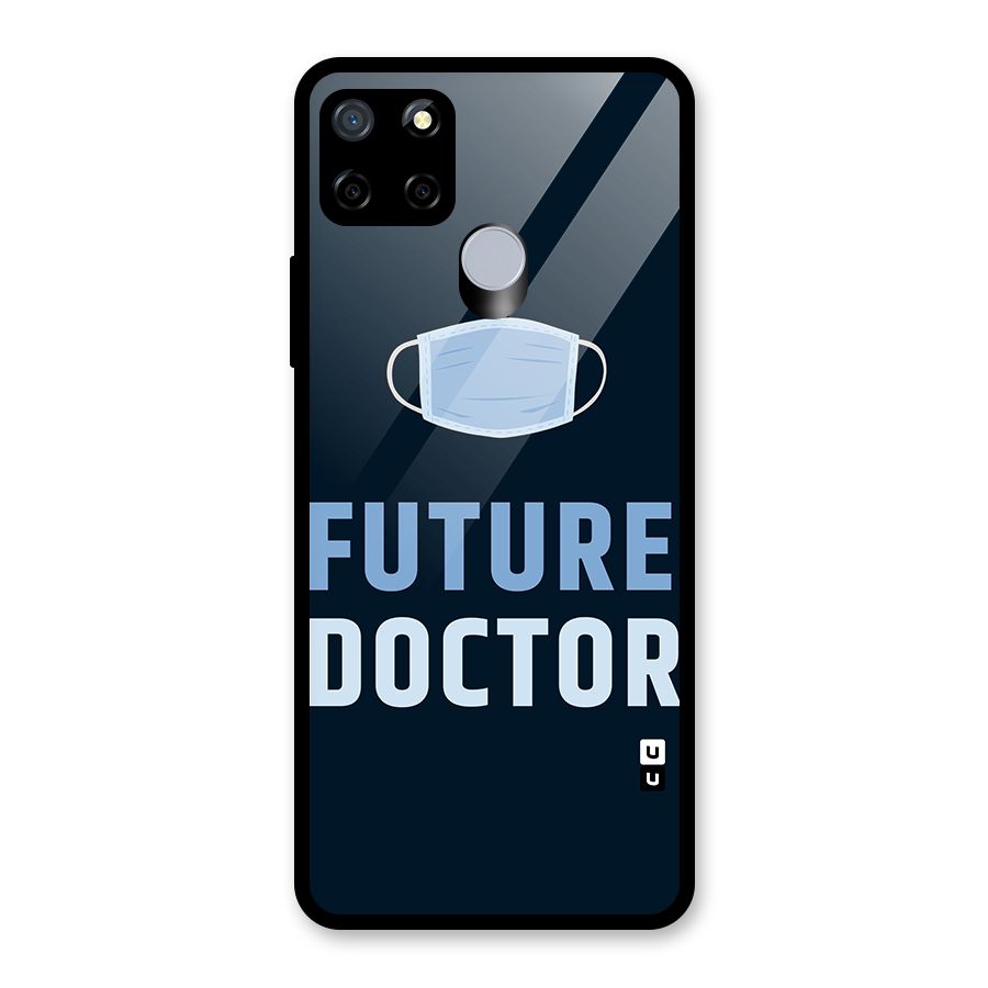 Future Doctor Glass Back Case for Realme C12