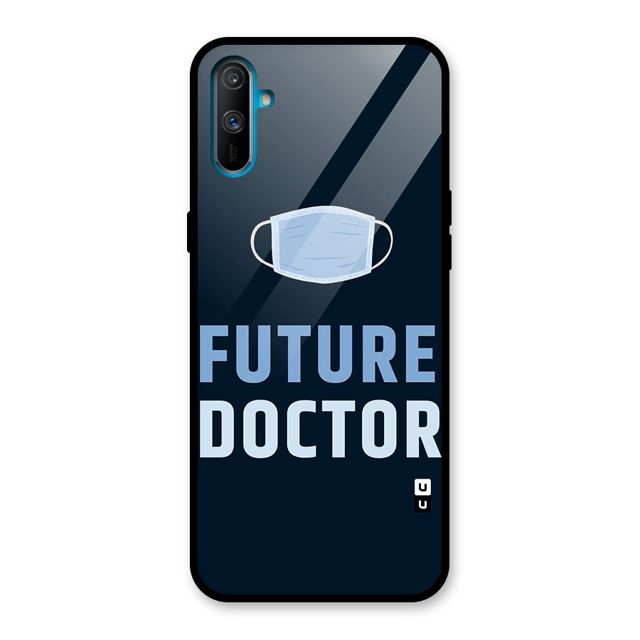 Future Doctor Glass Back Case for Realme C3