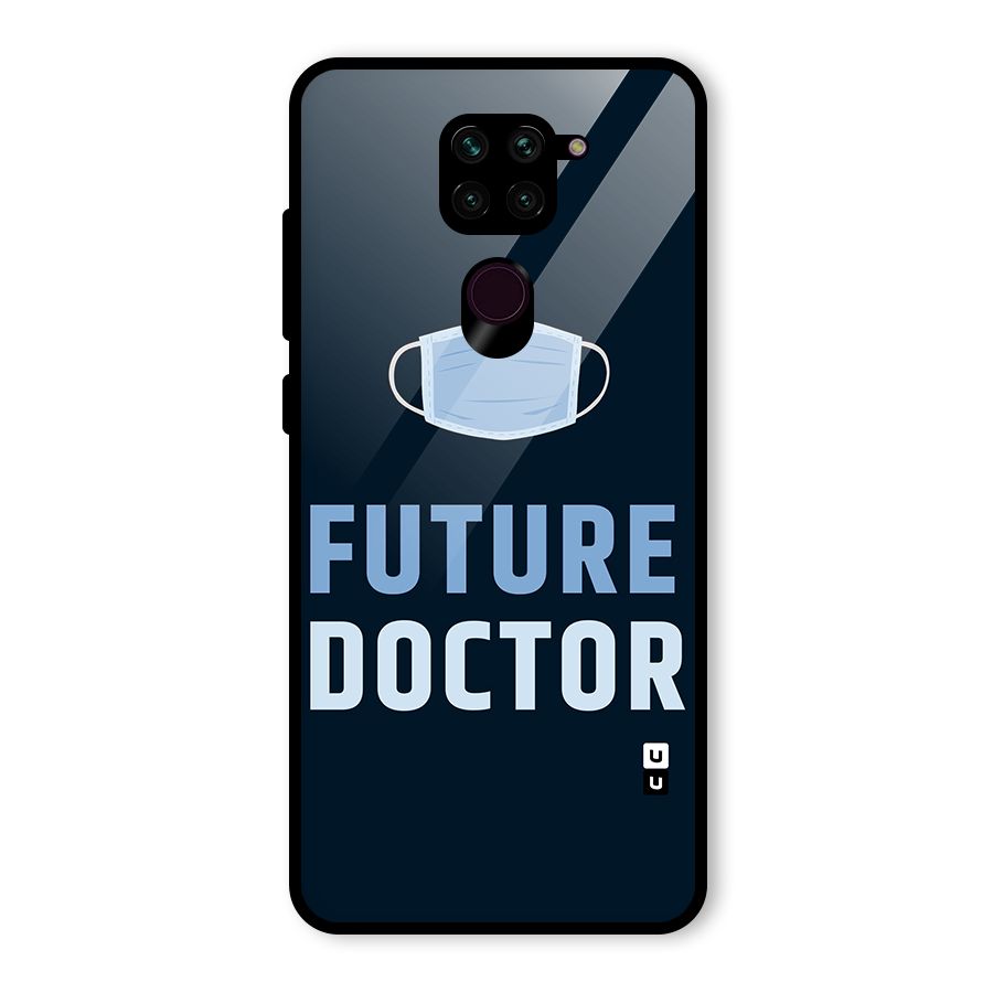 Future Doctor Glass Back Case for Redmi Note 9