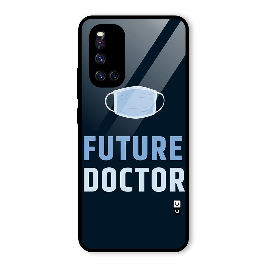 Future Doctor Glass Back Case for Vivo V19