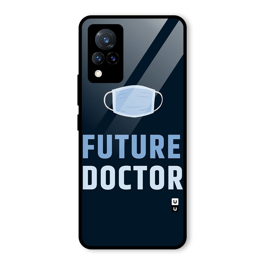 Future Doctor Glass Back Case for Vivo V21 5G