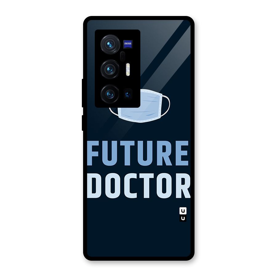 Future Doctor Glass Back Case for Vivo X70 Pro Plus