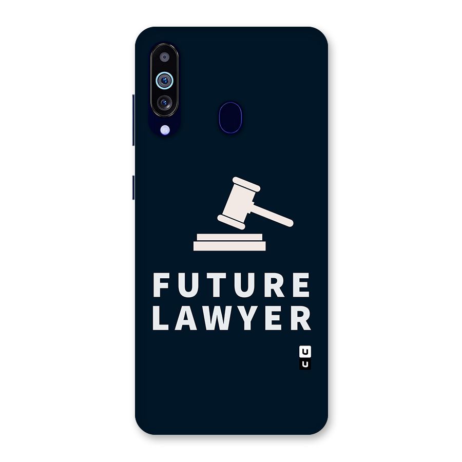 Future Lawyer Back Case for Galaxy A60