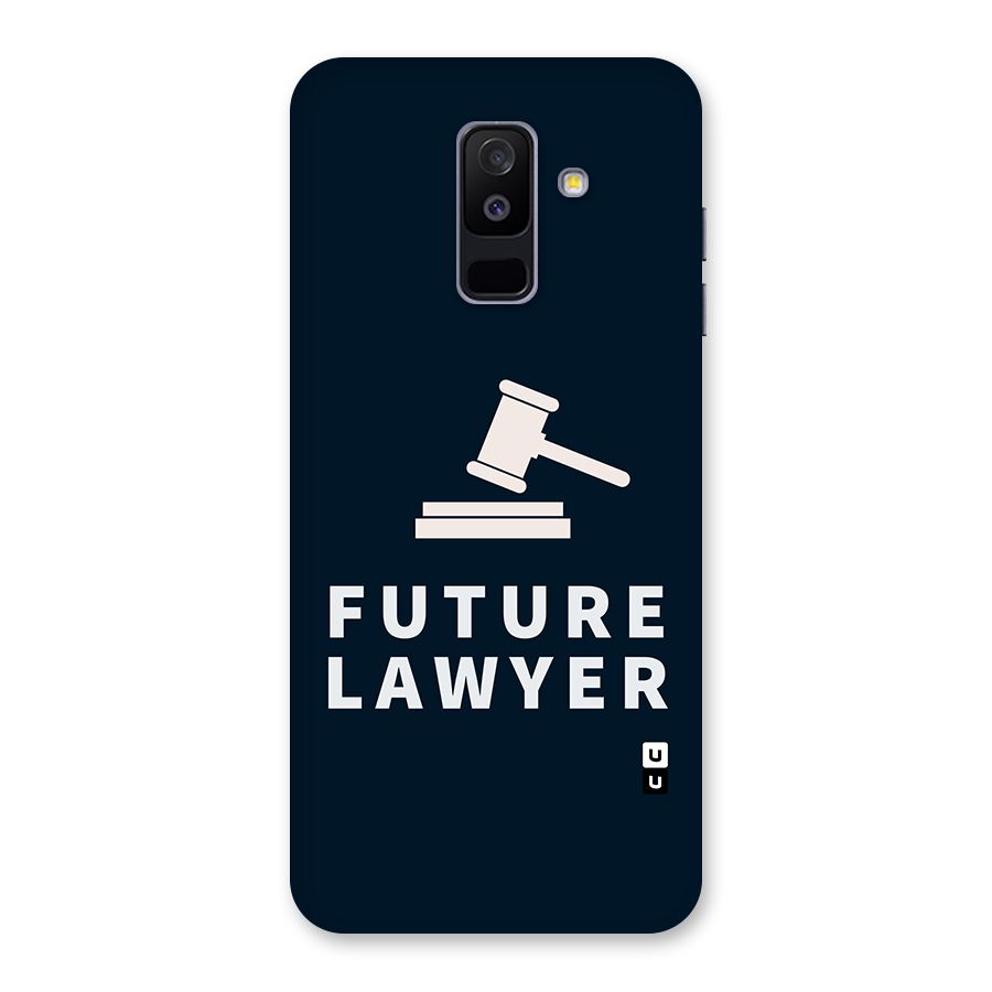 Future Lawyer Back Case for Galaxy A6 Plus