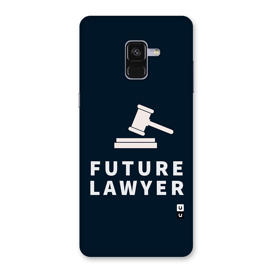 Future Lawyer Back Case for Galaxy A8 Plus