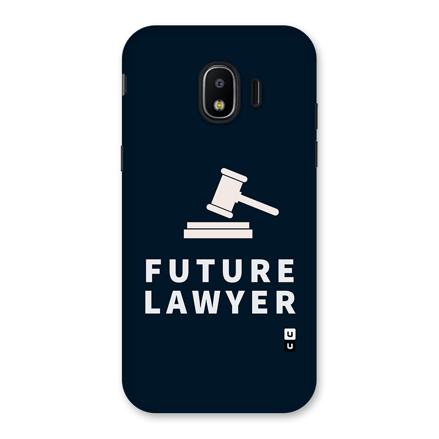 Future Lawyer Back Case for Galaxy J2 Pro 2018