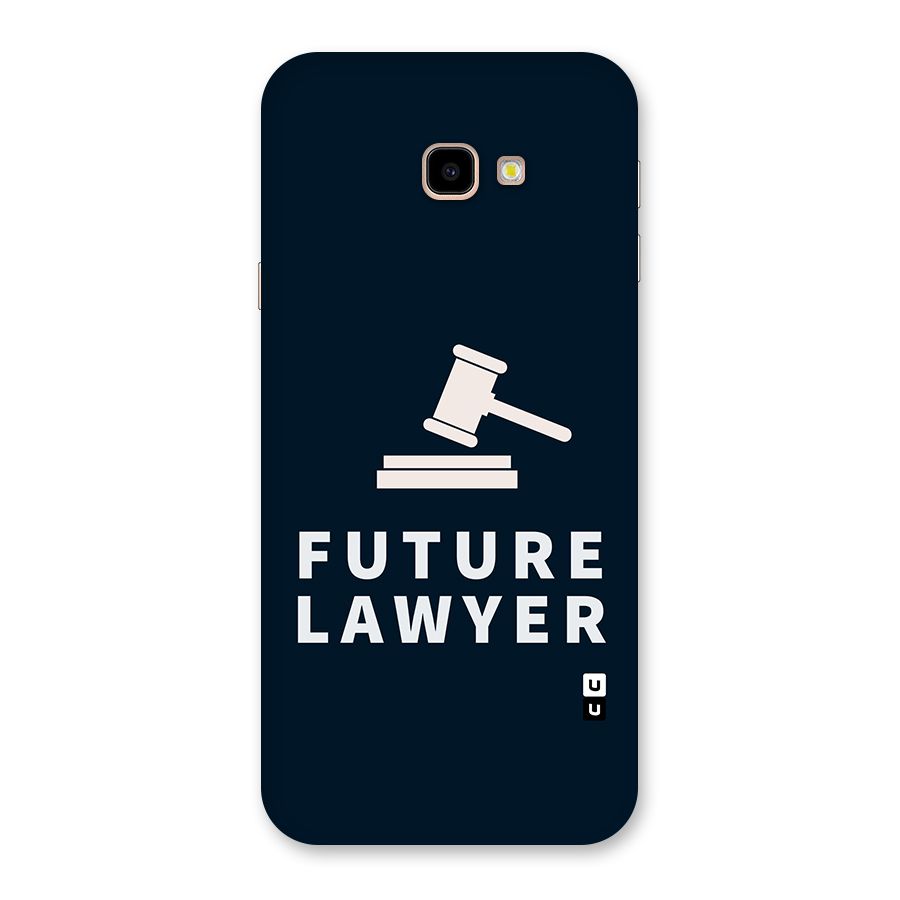 Future Lawyer Back Case for Galaxy J4 Plus